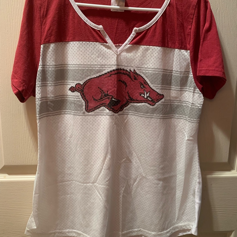 Arkansas Razorback game day jersey